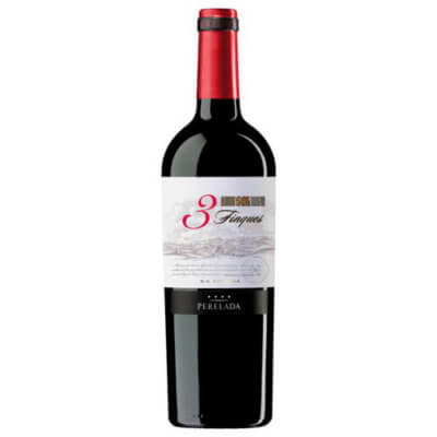 Rotwein 3 Finques Castillo Perelada
