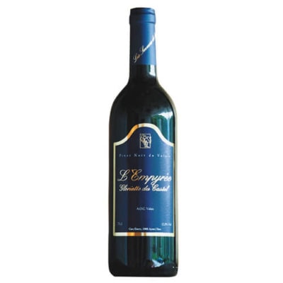 Rotwein Pinot Noir AOC Valais L'Empyrée Cave Emery