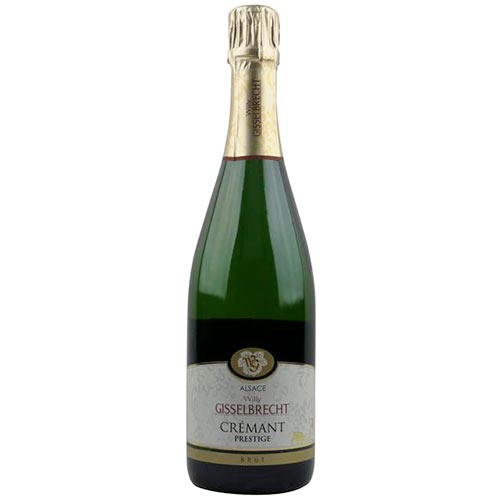 Schaumwein Crémant blanc Prestige AOC Alsace Willy Gisselbrecht