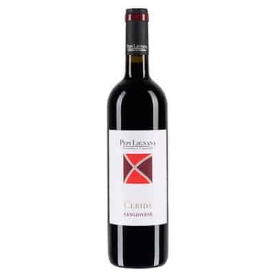 Rotwein Cerida-Sangiovese-Maremma- Fattoria il Casalone Pepi-Lignana
