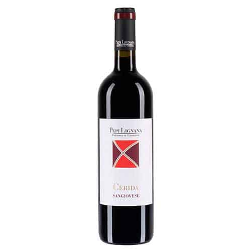 Rotwein Cerida-Sangiovese-Maremma- Fattoria il Casalone Pepi-Lignana