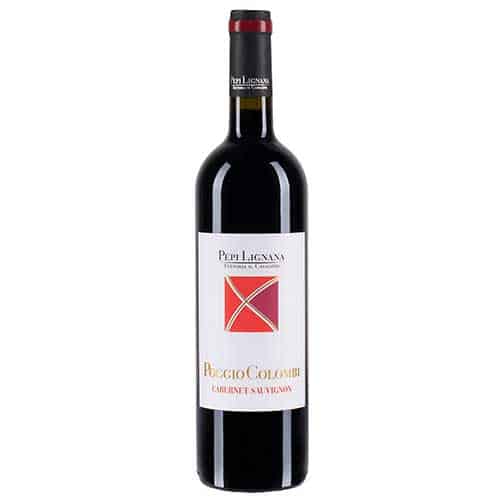 Rotwein Poggio Colombi Maremma Toscana - Fattoria il Casalone Pepi Lignana