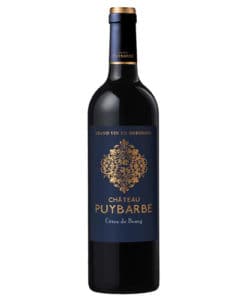 Rotwein Château Puybarbe Côtes de Bourg