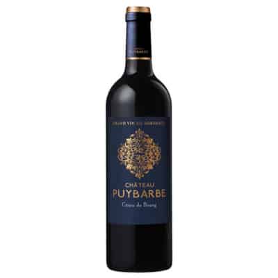 Rotwein Château Puybarbe Côtes de Bourg
