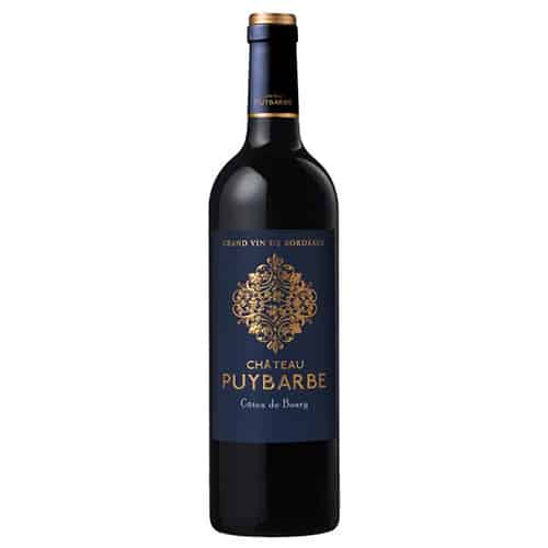 Rotwein Château Puybarbe Côtes de Bourg