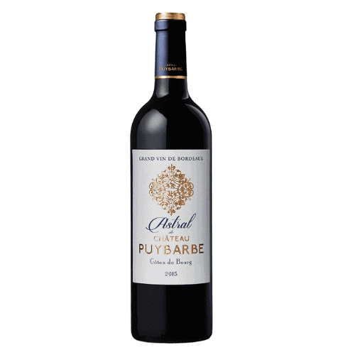 Rotwein Astral Château Puybarbe Côtes de Bourg